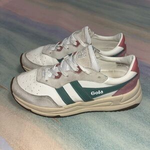 GOLA Saturn Quadrant Classic Trainers LNC Women's 6  Retro Sneakers Rose Sage